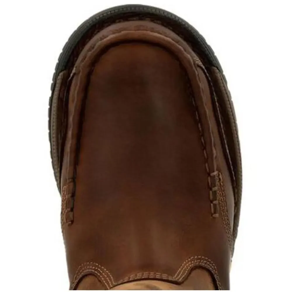GEORGIA BOOT ATHENS 360 STEEL TOE WATERPROOF BOOT, BROWN  display picture 1